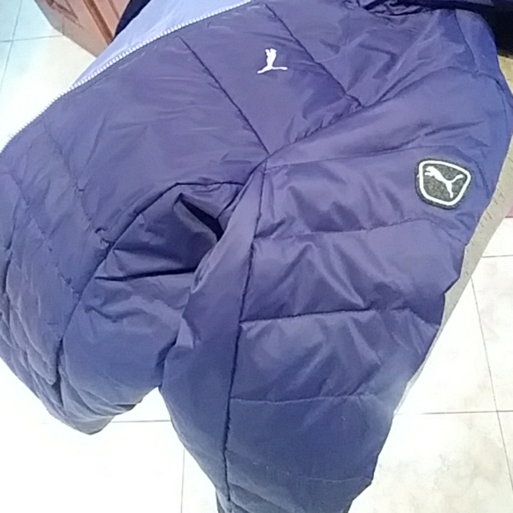 NEW - PUMA HOODED DOWN JACKET - Picture 4 of 5